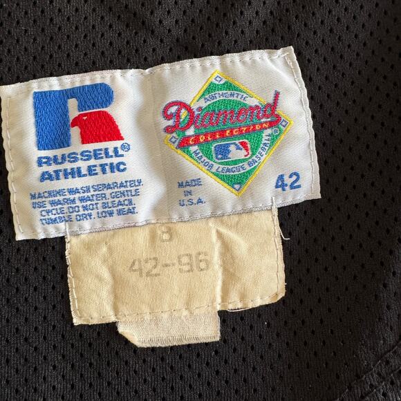 Authentic Rawlings 1996 Team Issue Tony Phillips MLB Chicago White Sox Jersey 42 - Picture 5 of 9